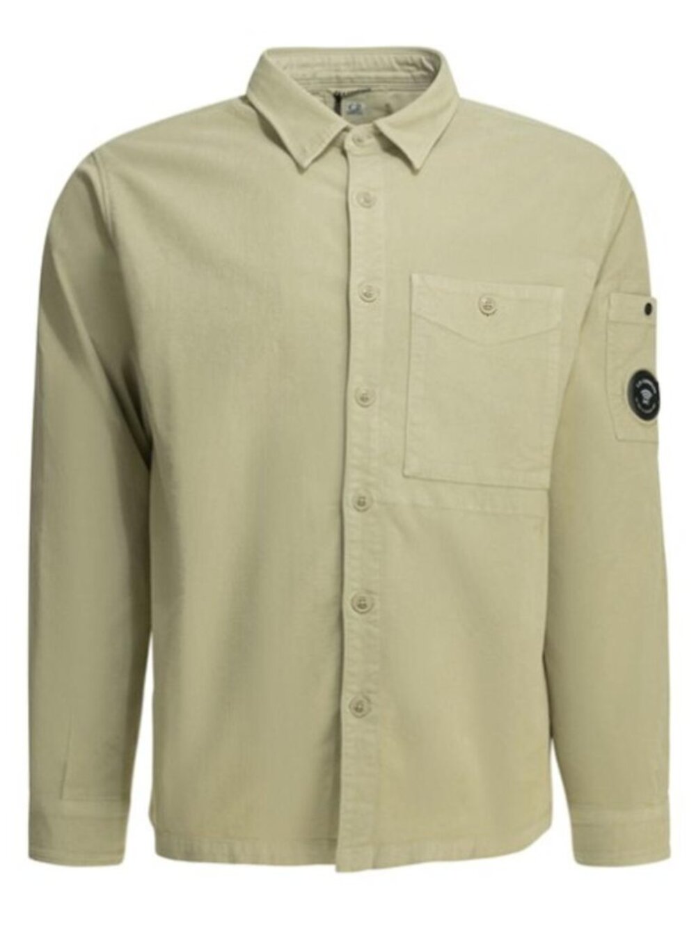 C.P. Company Corduroy Overshirt Jacket With Lens Logo Tag Size L Men